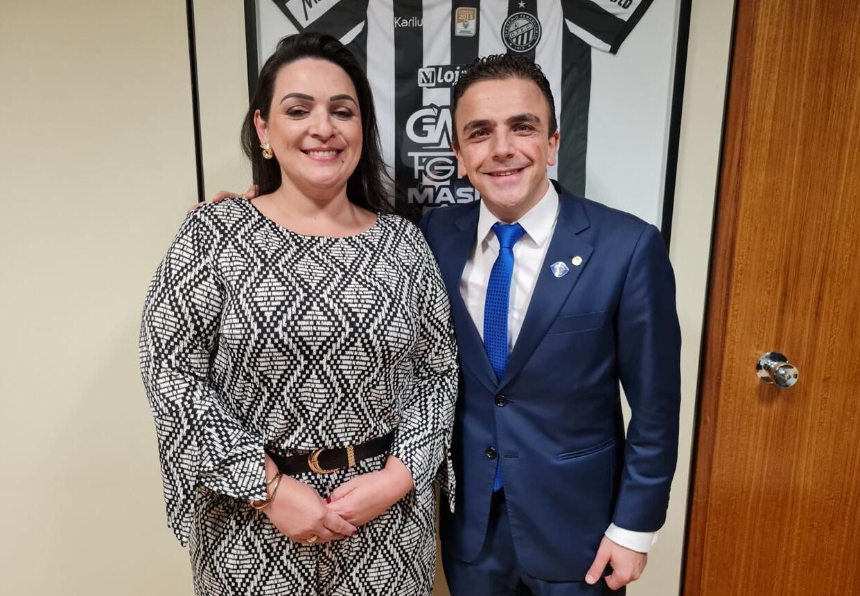 Aliel Machado e prefeita Elisangela anunciam novo CAPS para Carambeí