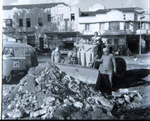 Demolição do Ponto Azul (anos 70)